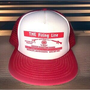 The Firing Line-Indoor Shooting Range-Rapid City,SD- Mesh Trucker Adj. Snapback